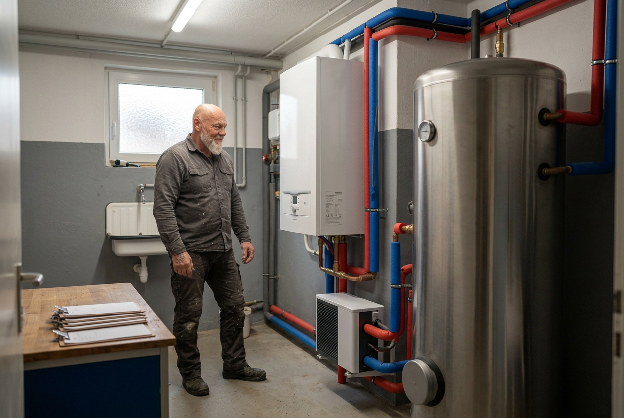 Pufferspeicher als Herzstück einer modernen Heizungsanlage fachgerecht eingebunden